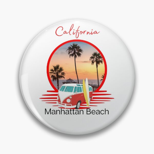 Item preview, Manhattan Beach California  designed and sold by MuscleCarTs.