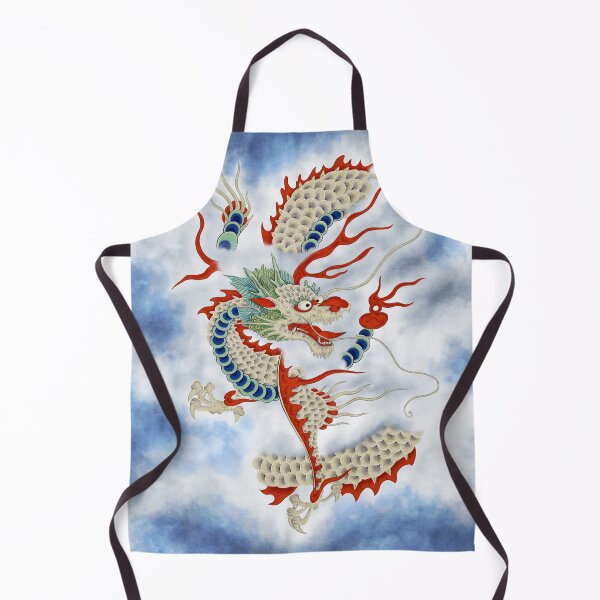 Item preview, Dragon in the Cloud Type C: Minhwa-Korean traditional/folk art designed and sold by minsillust.