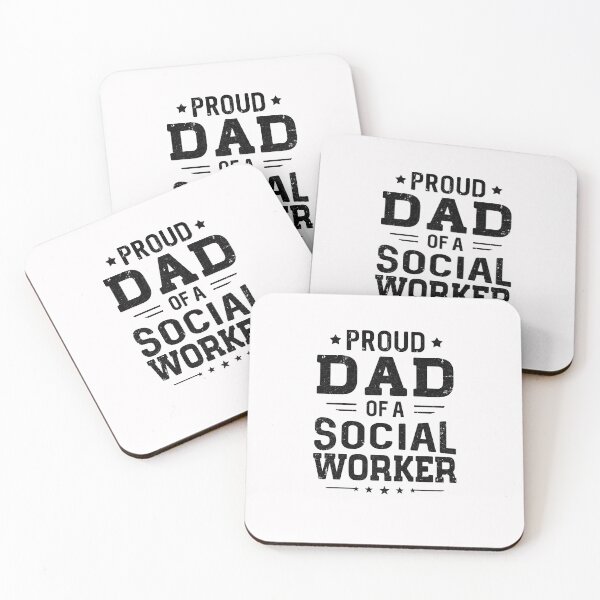 Item preview, Proud Dad Of A Social Worker Funny Fathers Day Gift designed and sold by DanielleNicolet.