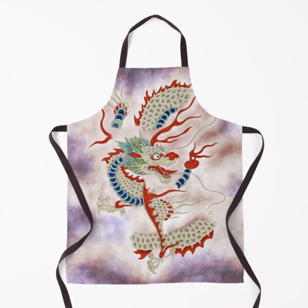 Item preview, Dragon in the Cloud Type C: Minhwa-Korean traditional/folk art designed and sold by minsillust.