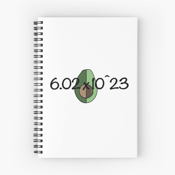 Item preview, Avogadro's Number Avocado Pun designed and sold by junelight19.