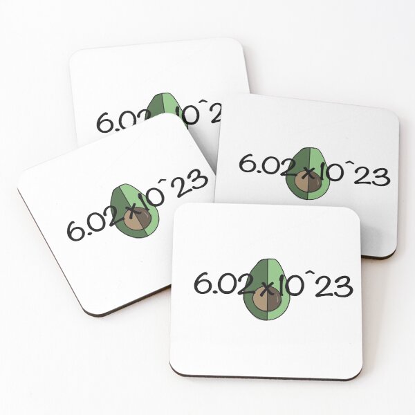 Item preview, Avogadro's Number Avocado Pun designed and sold by junelight19.