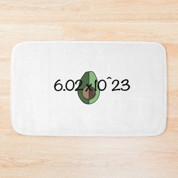 Item preview, Avogadro's Number Avocado Pun designed and sold by junelight19.