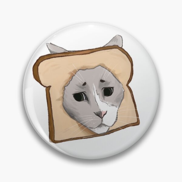 Item preview, Bread cat designed and sold by Peppermintpapers Illustrations.
