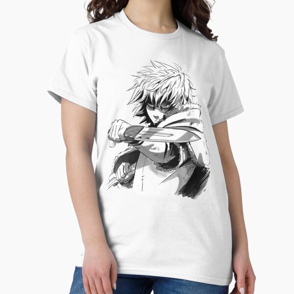 Item preview, Vinland Saga - Thorfinn - Black and white drawing designed and sold by Goka-Art.