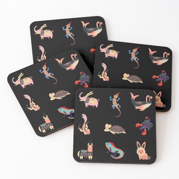 Item preview, Colorful mystical animals 1 designed and sold by Norwegian-Moose.