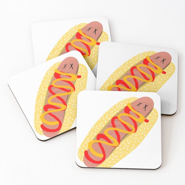 Item preview, Hotdog pattern  designed and sold by Lianaloucks.
