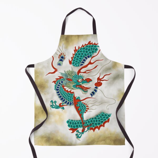 Item preview, Dragon in the Cloud Type E: Minhwa-Korean traditional/folk art designed and sold by minsillust.