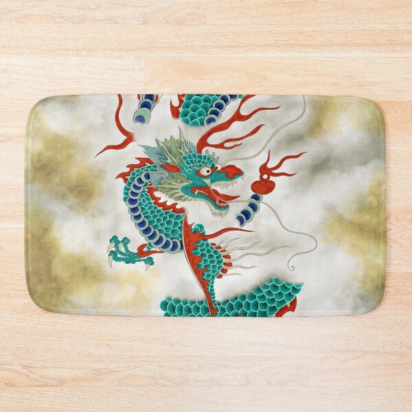 Item preview, Dragon in the Cloud Type E: Minhwa-Korean traditional/folk art designed and sold by minsillust.