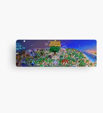 Animal Crossing Poster Canvas Print