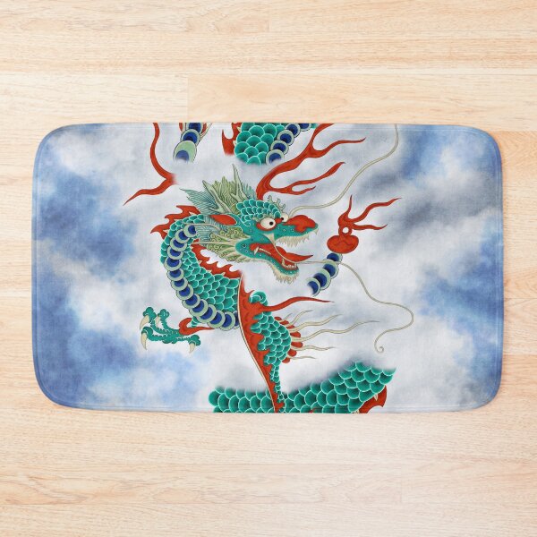 Item preview, Dragon in the Cloud Type F: Minhwa-Korean traditional/folk art designed and sold by minsillust.