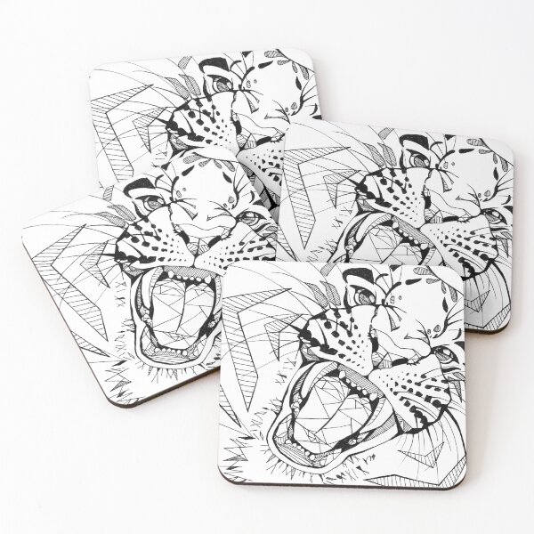 Item preview, Geometric Tiger designed and sold by Lauren Alane.