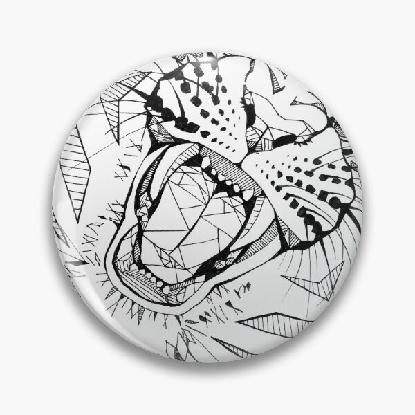 Item preview, Geometric Tiger designed and sold by Lauren Alane.