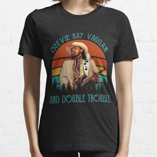 Vintage Stevie Ray Vaughan And Double Trouble Essential T-Shirt