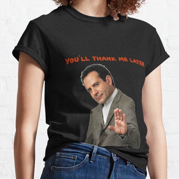 Item preview, Monk: You'll thank me later , funny T-shirts and accessories designed and sold by zurckoov.