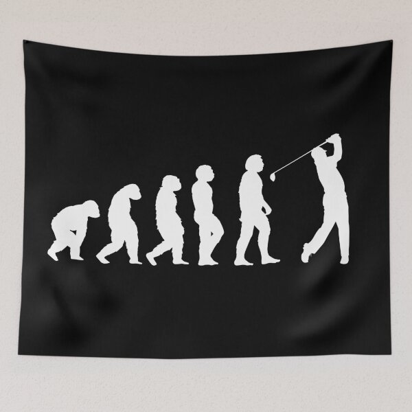 Item preview, Evolution Of Man To Golf Player Vintage, Golf Sport gift, Golfing designed and sold by ArtsyloShop.