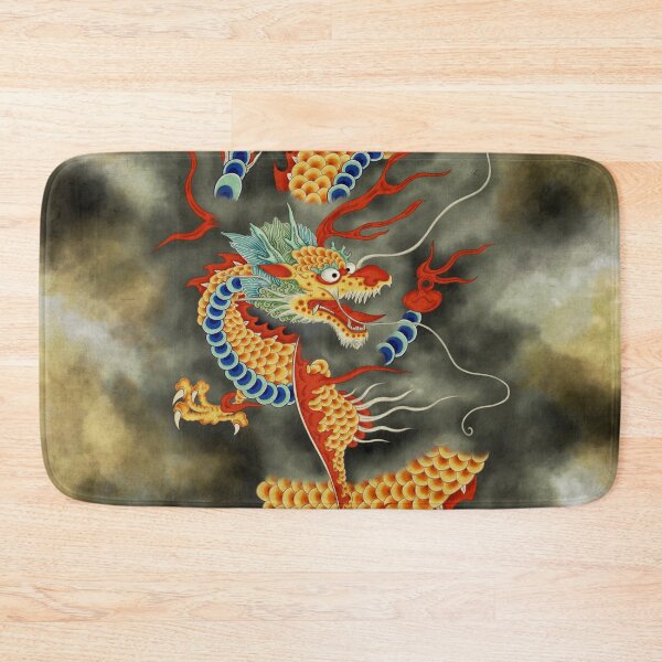 Item preview, Dragon in the Cloud Type H: Minhwa-Korean traditional/folk art designed and sold by minsillust.
