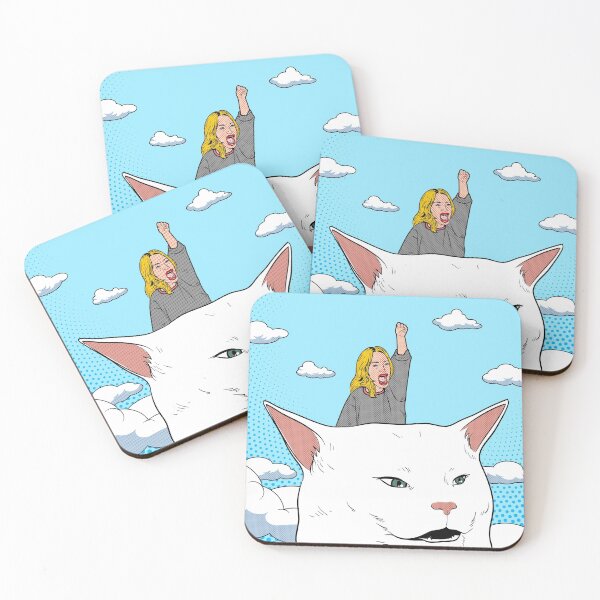 Item preview, Woman Yelling at Cat Meme Dinner Table Salad designed and sold by CelestialHCO.