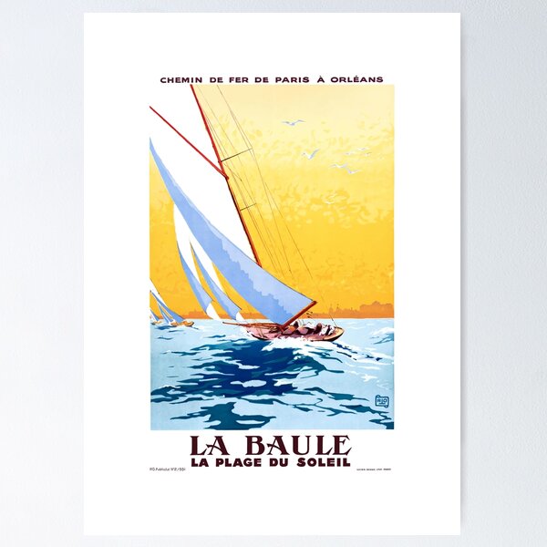 Item preview, france 1931 LA BAULE LA PLAGE DU SOLEIL.Charles Hallo designed and sold by retrographics.