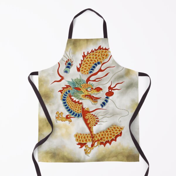 Item preview, Dragon in the Cloud Type I: Minhwa-Korean traditional/folk art designed and sold by minsillust.