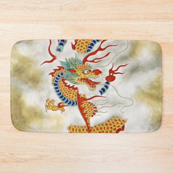 Item preview, Dragon in the Cloud Type I: Minhwa-Korean traditional/folk art designed and sold by minsillust.