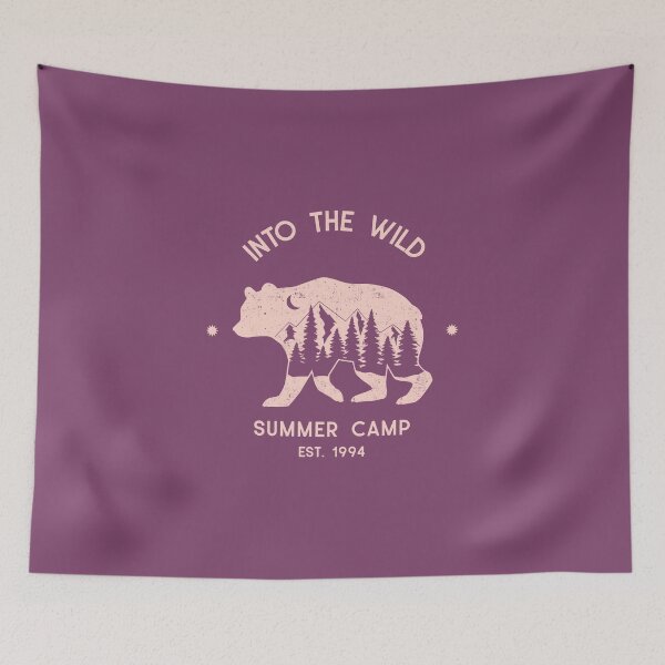 Item preview, Into The Wild Summer Camp designed and sold by AladdinMktgs.