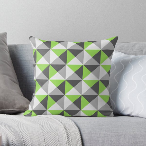 Large lime green outlet cushions