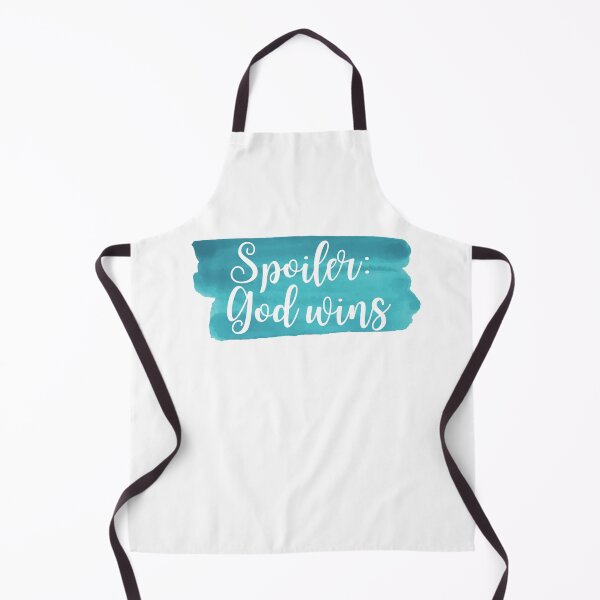 Item preview, Spoiler: God Wins - Blue Watercolor designed and sold by KarolinaPaz.