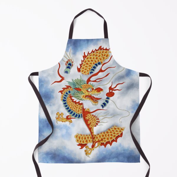 Item preview, Dragon in the Cloud Type J: Minhwa-Korean traditional/folk art designed and sold by minsillust.