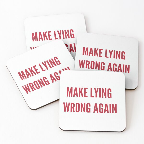 Item preview, Make Lying Wrong again designed and sold by WakeupAustralia.
