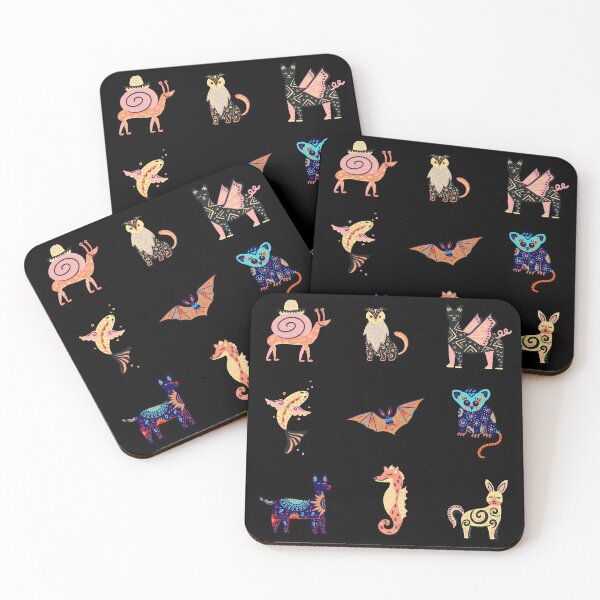 Item preview, Colorful mystical animals 2 designed and sold by Norwegian-Moose.
