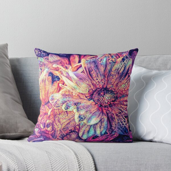 Item preview, Fractal daisy flowers designed and sold by Red Witch Art.