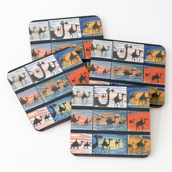 Item preview, Camels across the desert  designed and sold by SplatterMarks.