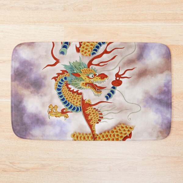 Item preview, Dragon in the Cloud Type K: Minhwa-Korean traditional/folk art designed and sold by minsillust.