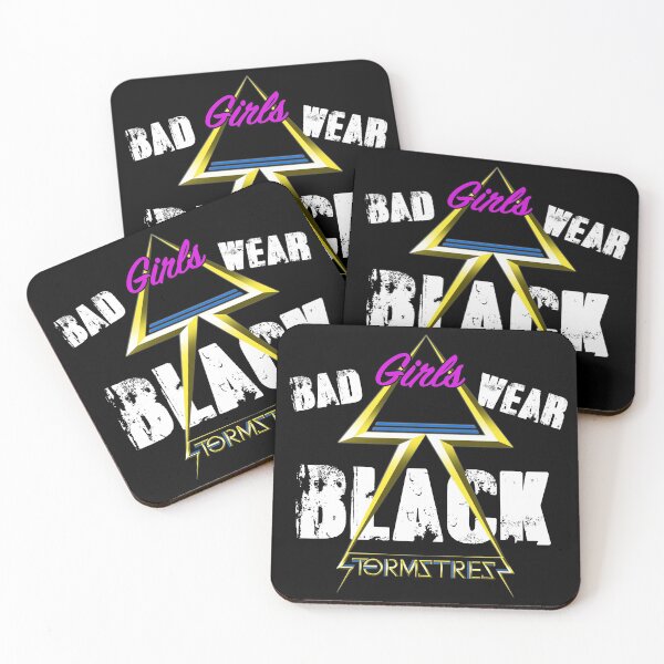 Item preview, Bad Girls Wear Black 2.0 designed and sold by Stormstressband.