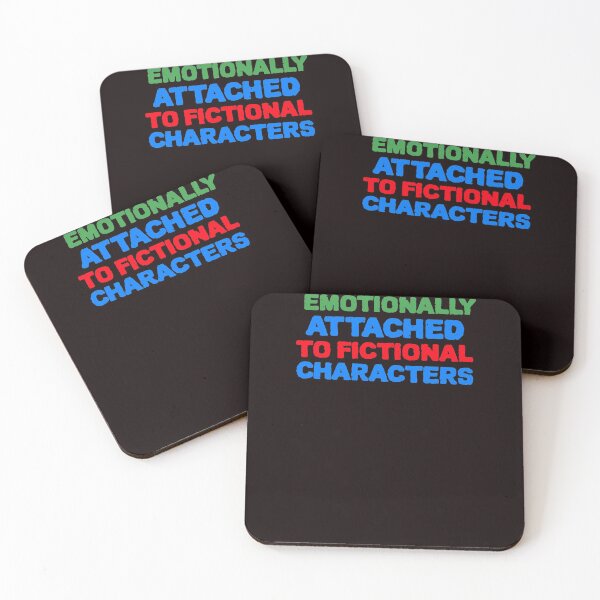 Item preview, COOL emotionally attached to fictional characters  designed and sold by YourEssentials.