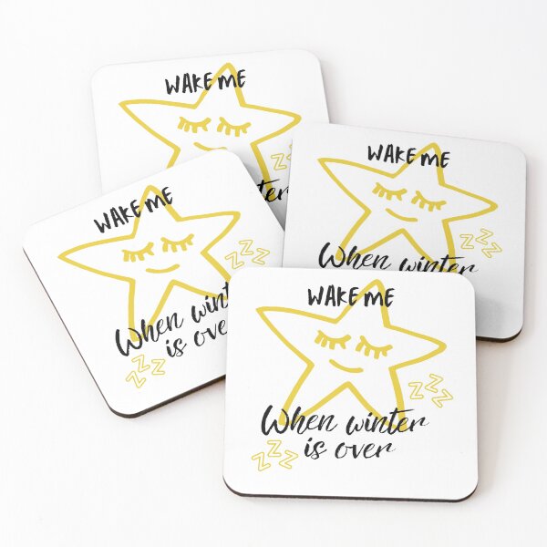Item preview, Sleeping Star Wake Me When Winter Is Over  Design designed and sold by StormyMuse.