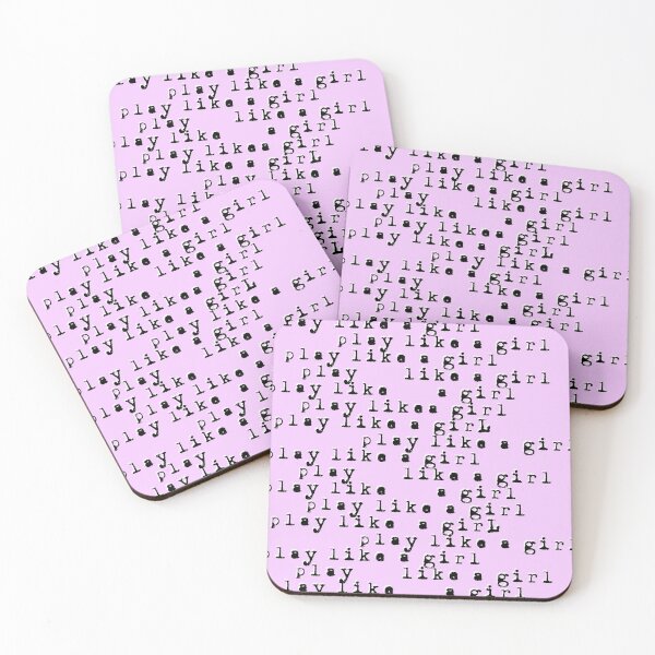 Item preview, SARAH FULLER_Play Like A Girl designed and sold by GeiekSheiek.