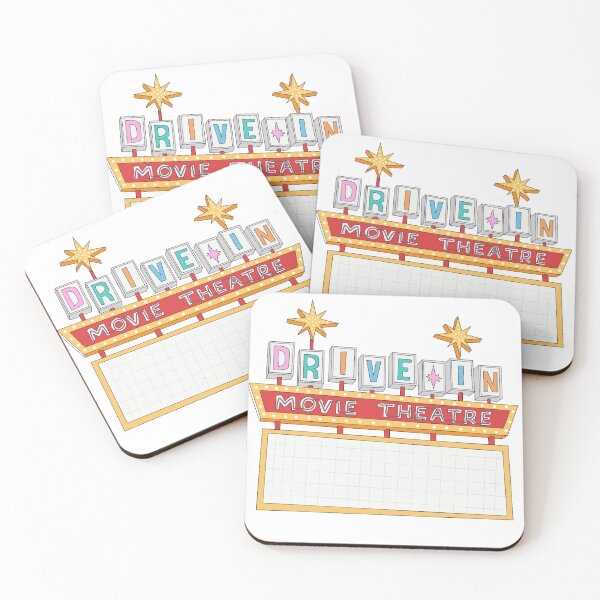 Item preview, drive in movies designed and sold by florence + sage.