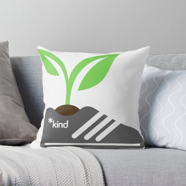 Growing Resistance (white letters) Throw Pillow