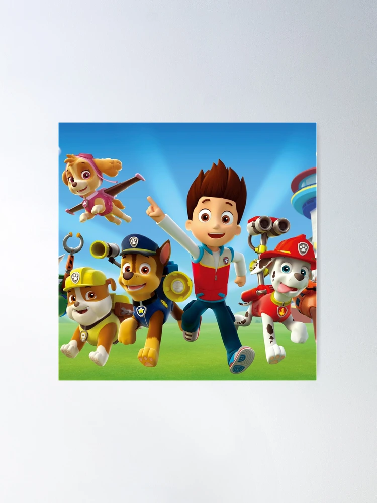 Paw Patrol Design Poster for Sale by TomSearle02