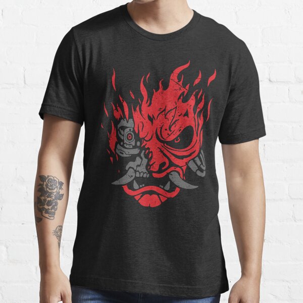 Samurai Oni Mask Essential T-Shirt