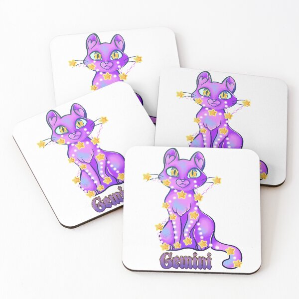 Item preview, Gemini Constellation Cat  designed and sold by bythebrink.