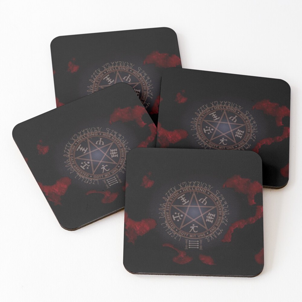 Item preview, Coasters (Set of 4) designed and sold by Lustkill.