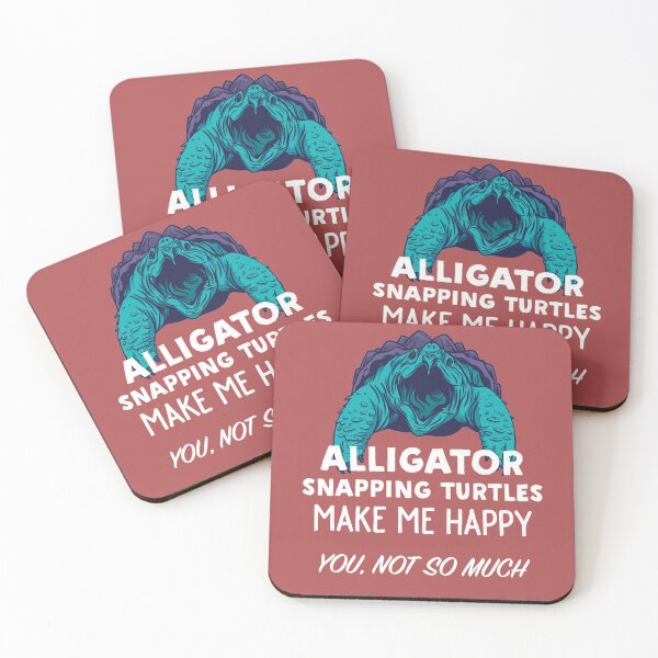 Item preview, Alligator Snapping Turtles Make Me Happy designed and sold by Tranguyen.