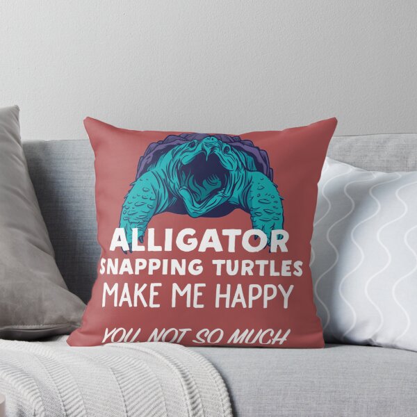 Item preview, Alligator Snapping Turtles Make Me Happy designed and sold by Tranguyen.