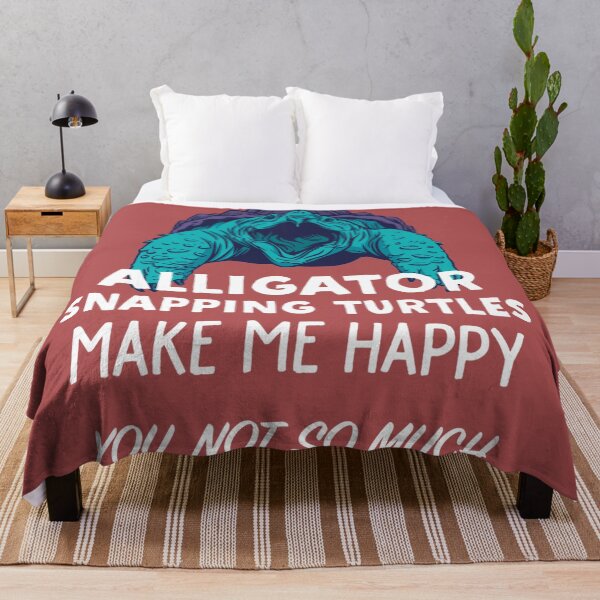 Item preview, Alligator Snapping Turtles Make Me Happy designed and sold by Tranguyen.