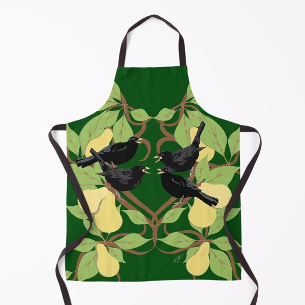 Item preview, 12 Days of Christmas: Four Colly Birds designed and sold by GingkoDragon.