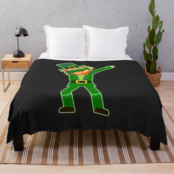 Aperçu de l'œuvre Tamponner Leprechaun Pattys Day Shamrock Drôle Dab St Patrick's Day créée et vendue par hypemod.