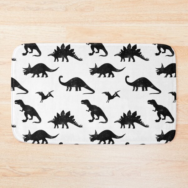 Item preview, Black + White Dinosaurs designed and sold by latheandquill.